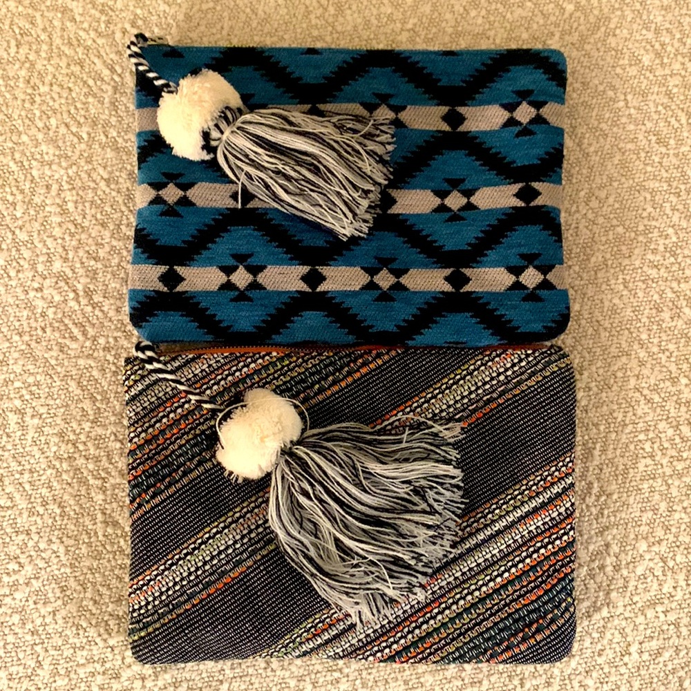 2 large size accessory bags